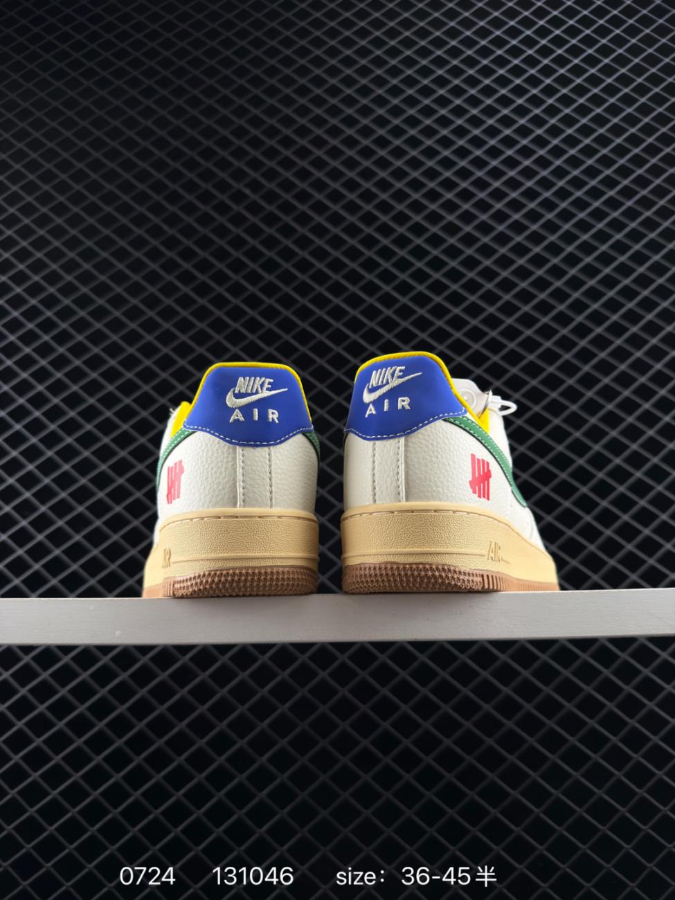 Originals overseas limited release Nike Air Force 1 07 Low UN co branded colorful splicing Air Force One low top sports shoe Shoes Sneakers