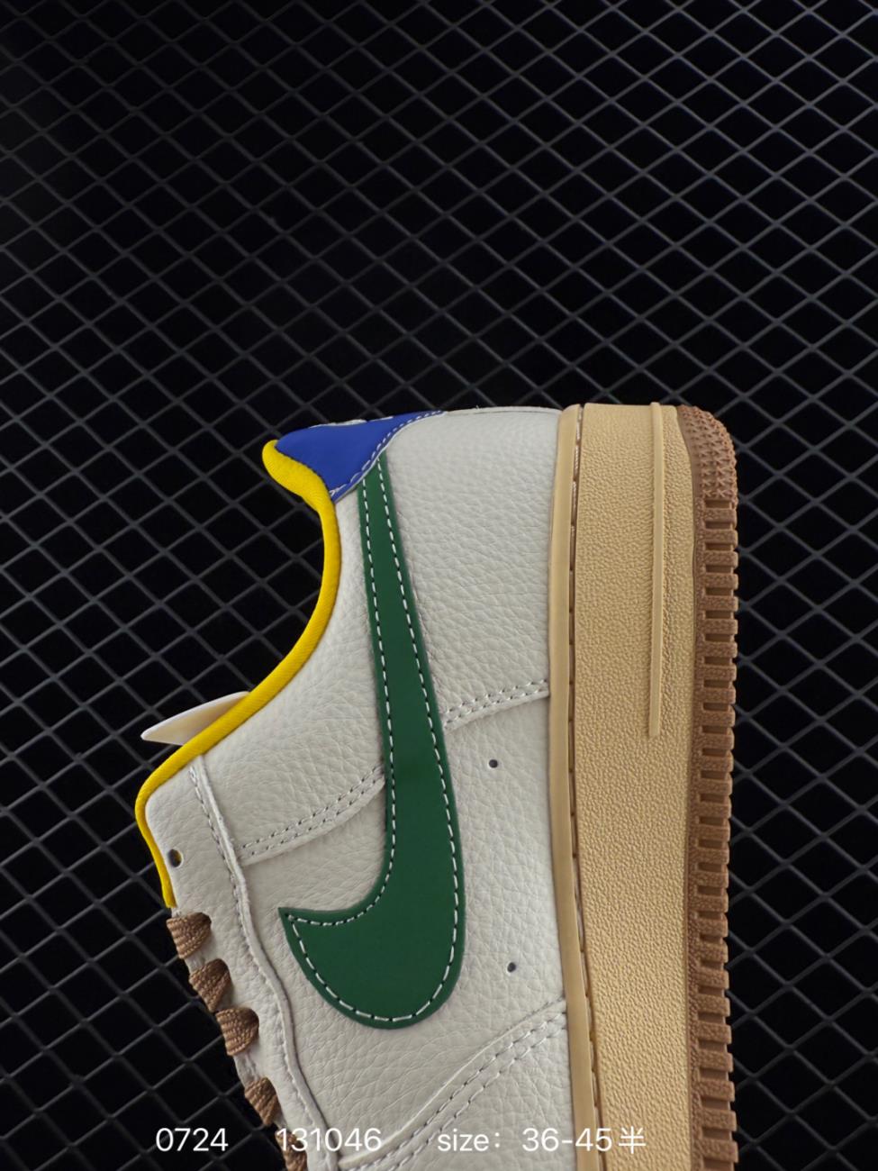 Originals overseas limited release Nike Air Force 1 07 Low UN co branded colorful splicing Air Force One low top sports shoe Shoes Sneakers